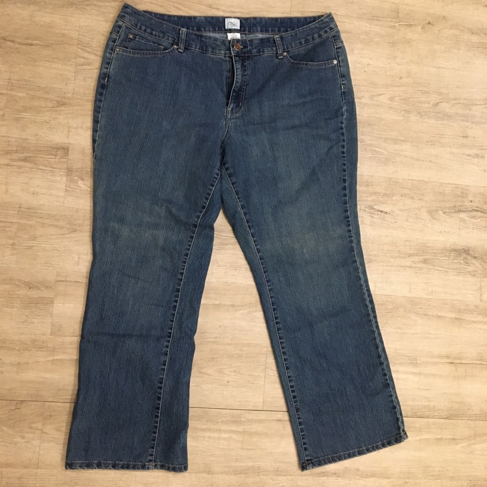 Just My Size Blue Jeans Size 20 W